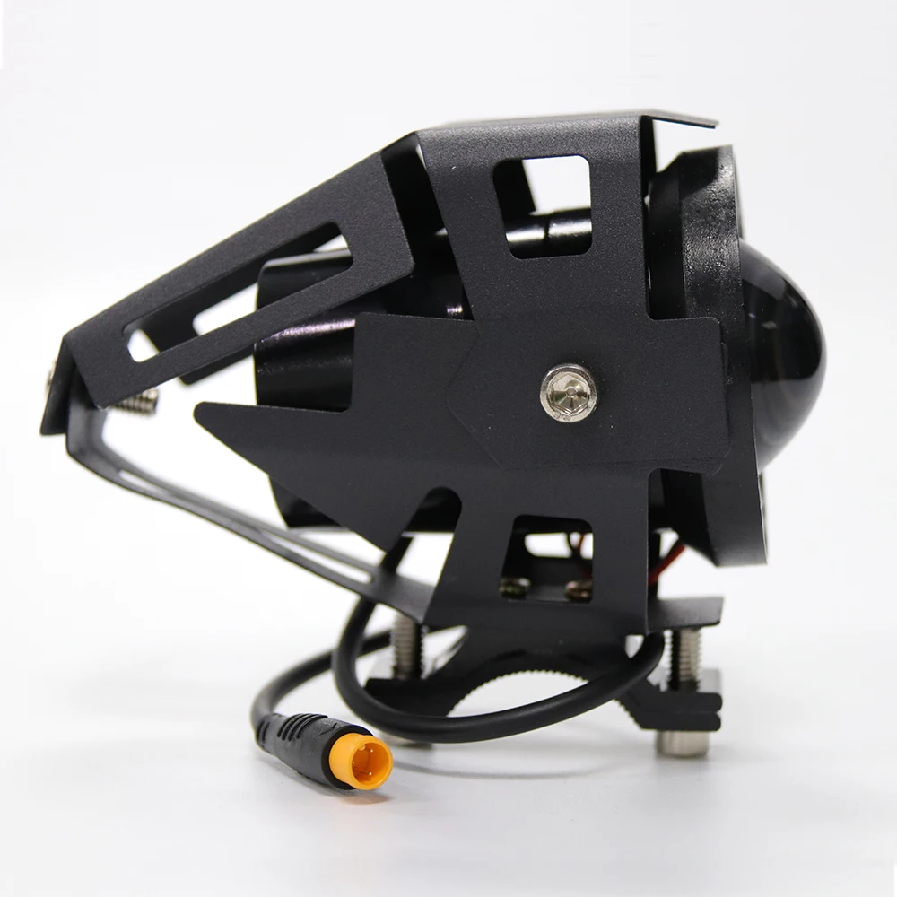 Electric Scooter LED Headlight Scooter Spotlight With U7 Fog Light Angel Eye Flash Headlamp