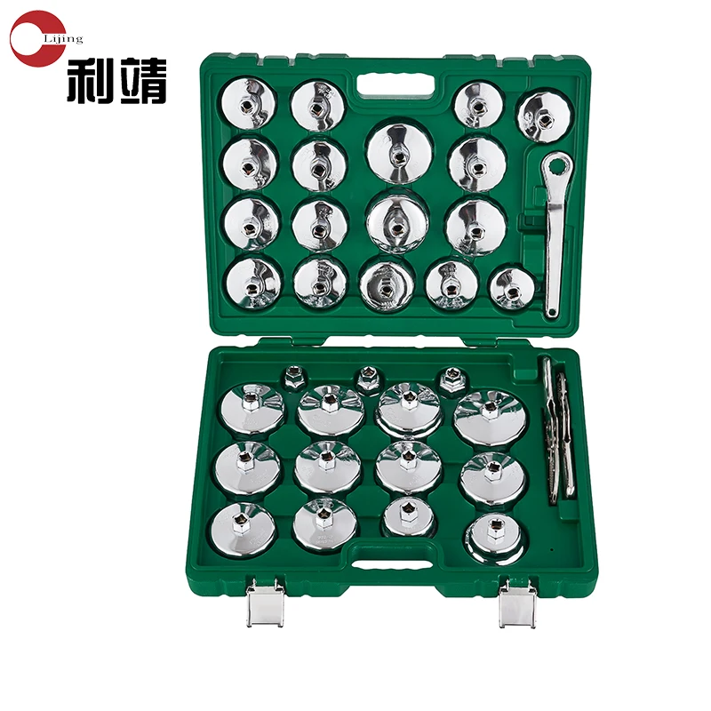 Car Maintenance Flexible 23 pcs Filter Removal Tool for Volvo Corolla Oil Filter Opening Tool