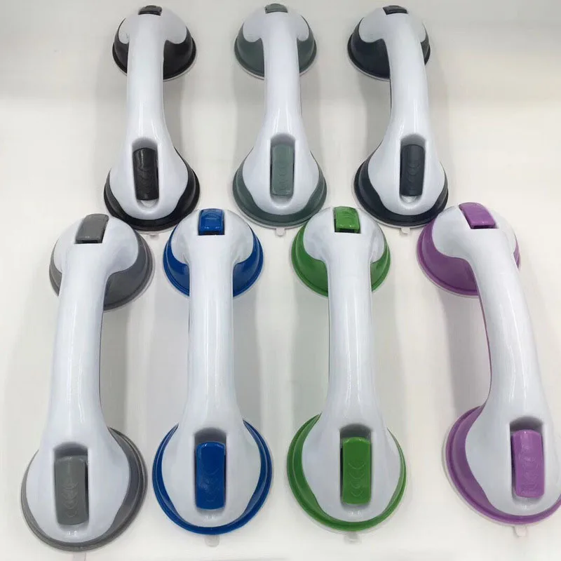 Bathroom safety Helping handle High Quantity Plastic Shower Grab Bar Station Anti Slip Handrail Easy to Grasp