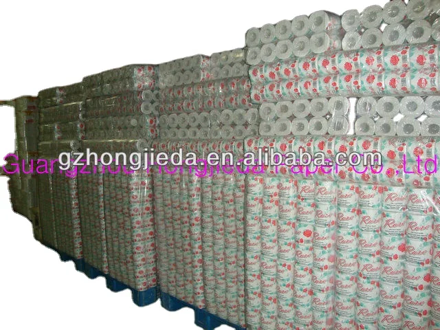 
Bathroom Tissue Paper for wholesale with recycled paper pulp 