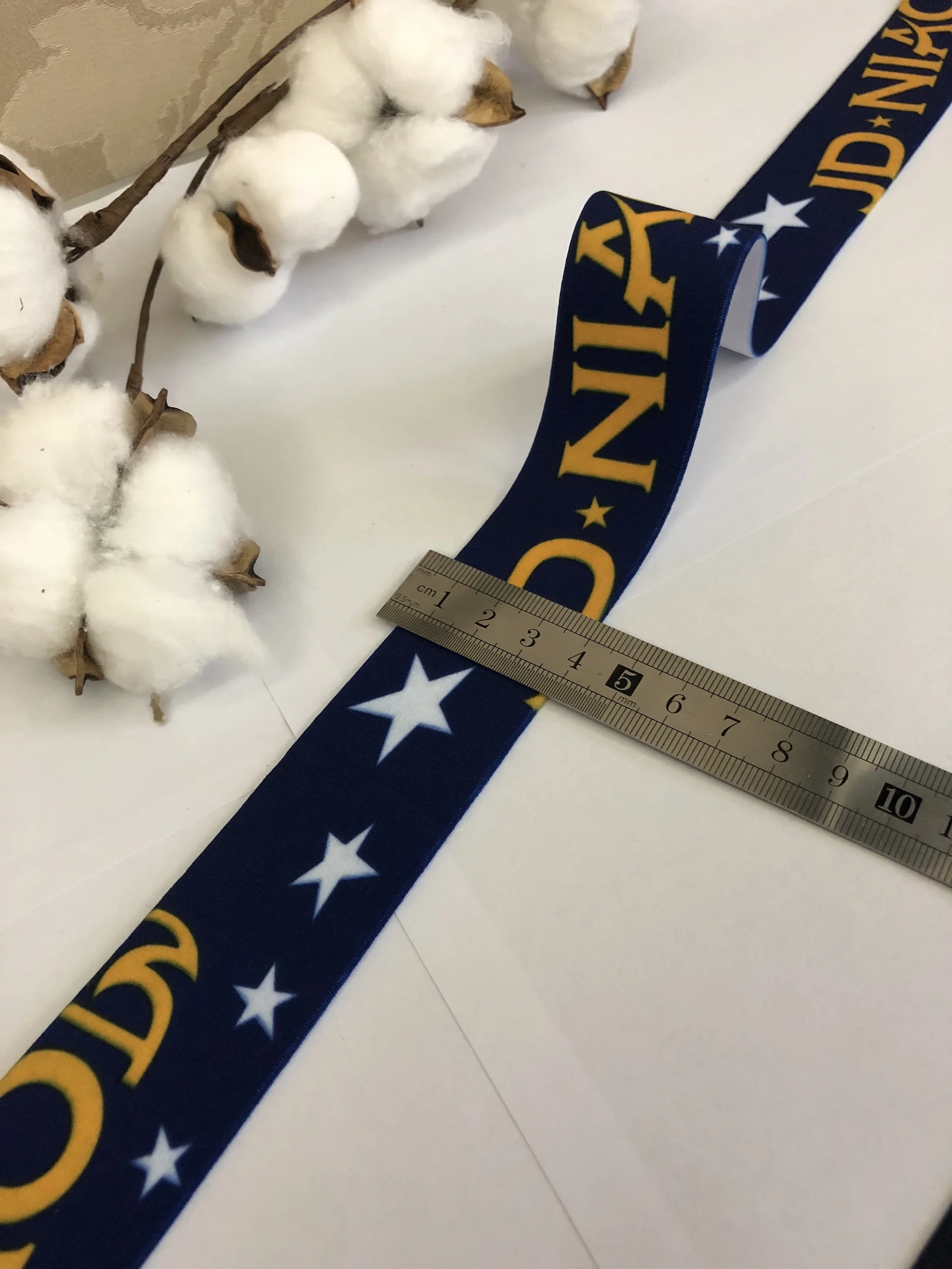 Professional Manufacturer Low Price Printed Fold Over Elastic Band