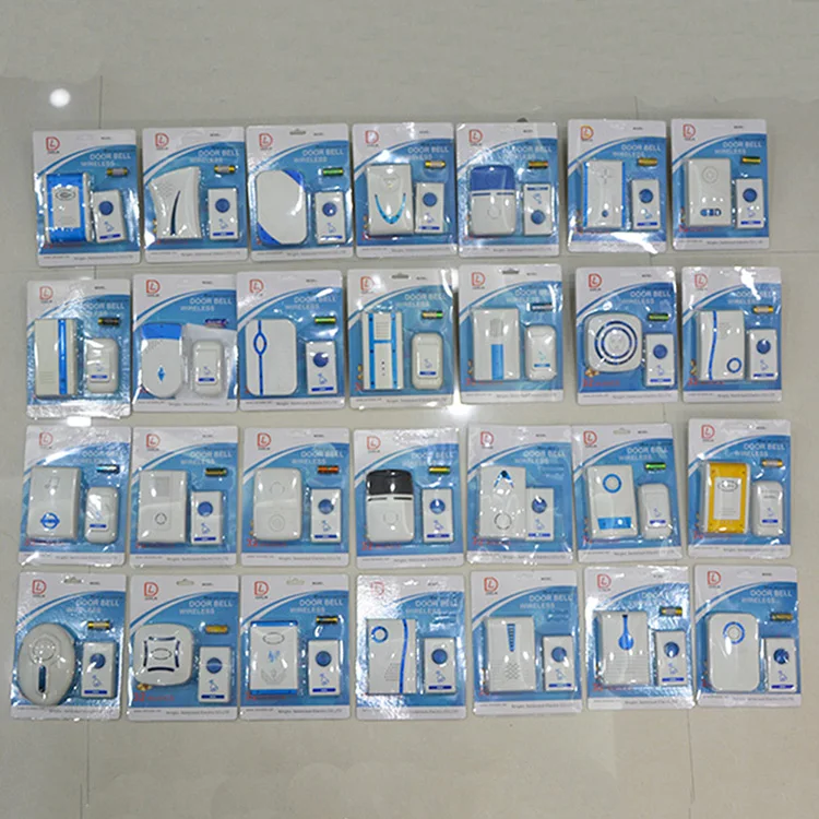 Battery Powered Dc Timbres Inalambricos 32 Melodies Remote Control Wireless Electrical Campainha Sem Fio Doorbell