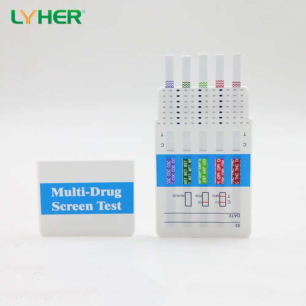 
Multi panel rapid drugtest urine drugs test kit 