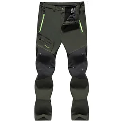 LH Men Waterproof Rib Stop Tactical Pants Hiking Fans Combat Pant Outdoor Hiking Hunting Multi Pockets Cargo Worker Pant