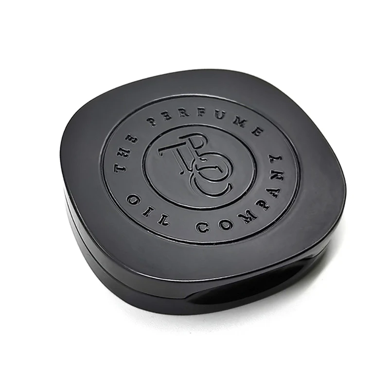 New Unique Black Solid Perfume Container Magnetic