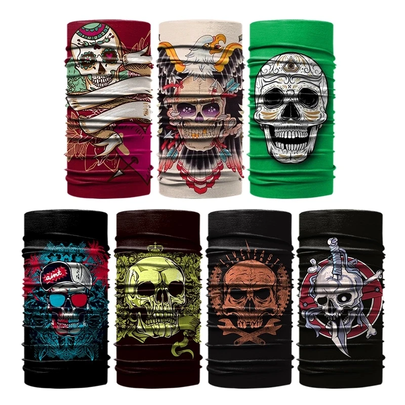 Wholesale Outdoor Cycling Sports Bandanas Custom Comfortable Breathable Neck Gaiter Cover Bandanas