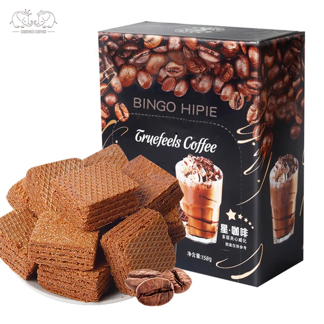 Wholesale Cheap Biscuits Delicious Wafer Biscuit Chocolate Flavor Wafers