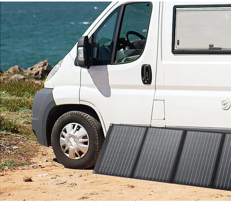 Monocrystalline Silicon Foldable Solar Panel 60w 80w 100w 200w 300w 400w Portable Folding Solar Outdoor Camping