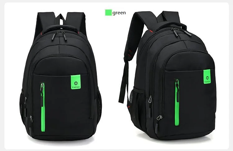 Hot Sale Nylon School backpack bags mochilas escolare Daily Travel Custom Logo Student backpack