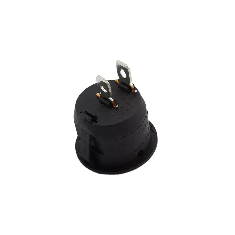 KCD1 round rocker switch 2 pin on off rocker switch without light 6A 250V