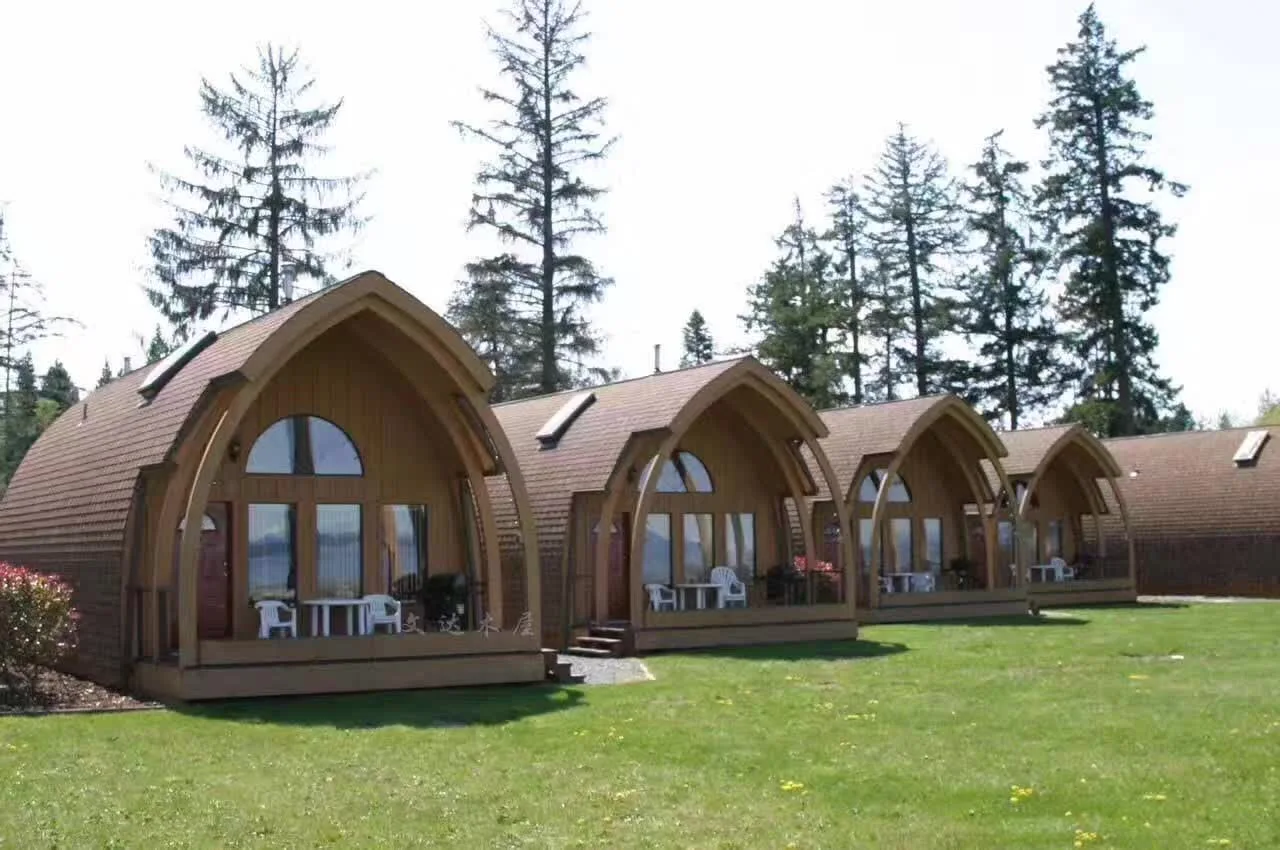 CE Certified High Quality Prefab Frame House Modern Soundproof Good Insulation Office Shop Hotel Terrace Greenhouse Camping Pod