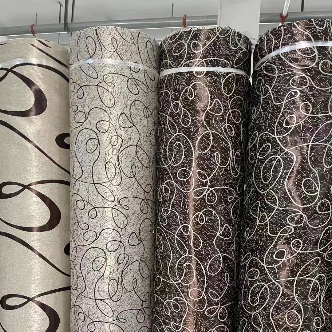 Fabric Stocklot Factory Supplier In Stock Curtain Fabric Cheap Ready Goods Blackout Curtain Fabric