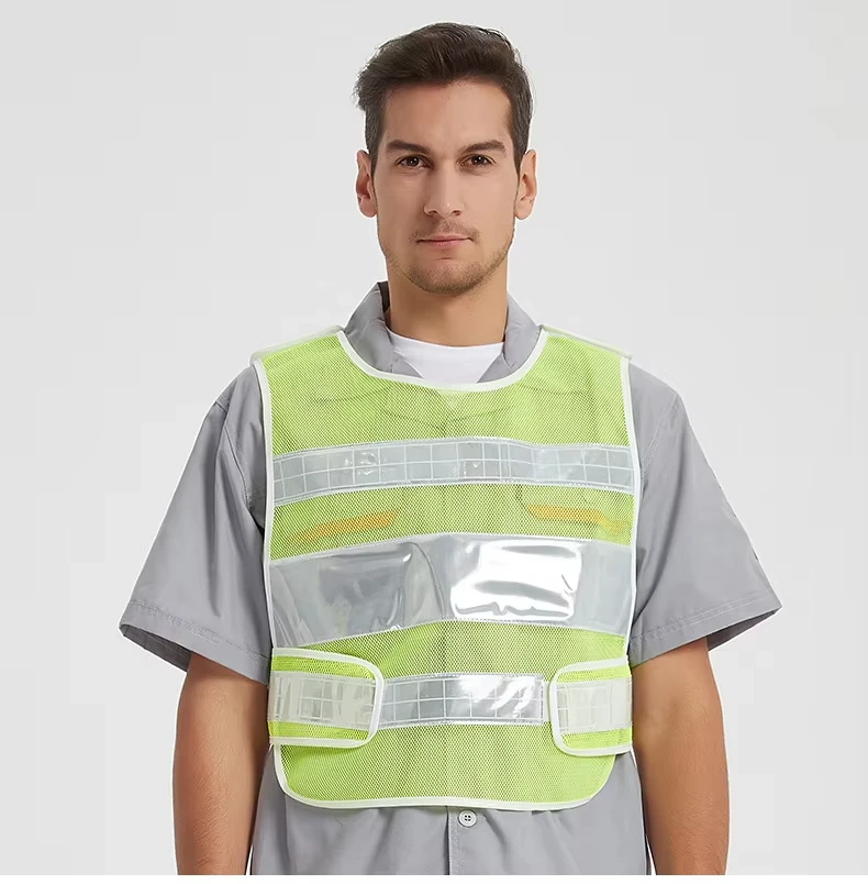 Breathable Reflective Vest Workwear for Road for Safety and Comfort