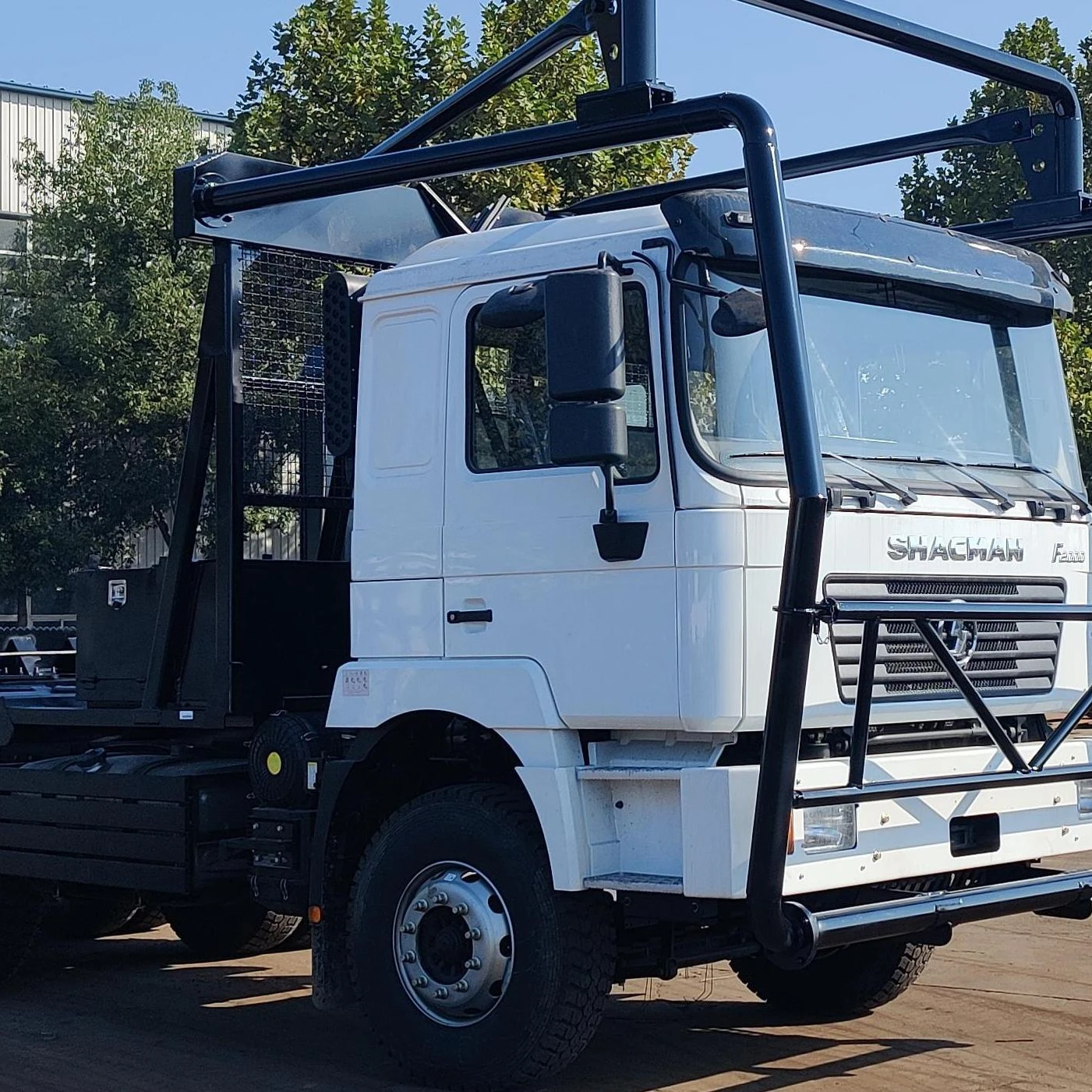 Hot Sale New 4 Axel 6x6 Shacman Transport Timber Logging Truck For Sale