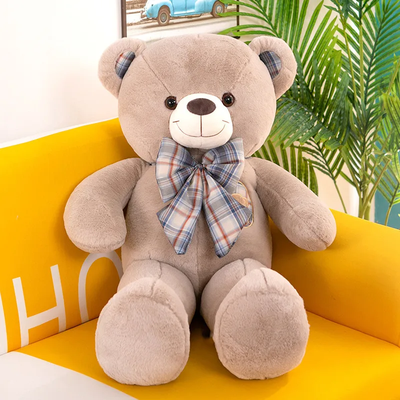 Good prices pp cotton stuffed toy pink yellow big teddy toy bear plush giant bear