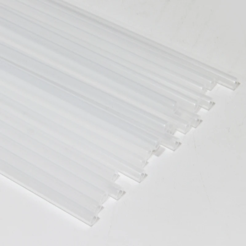 Transparent plastic tube hard tube custom all kinds of pp tube pcpipe polypropylene plastic piping
