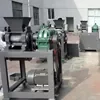 Organic and inorganic fertilizer powder double roller small dry granulator machine production line