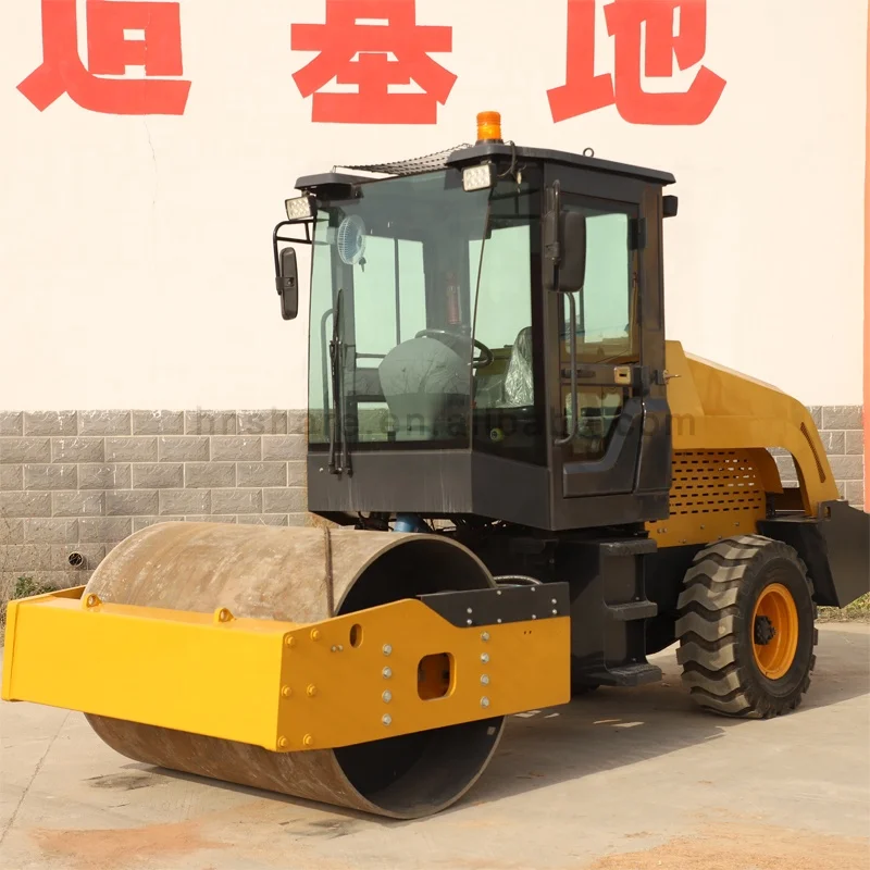 Diesel Road Roller Vibrating Drum Road Roller Machine