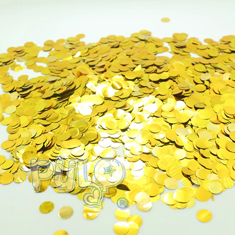 15g Per Pack 1cm Round Metallic  Balloons  Confetti For Party Decoration