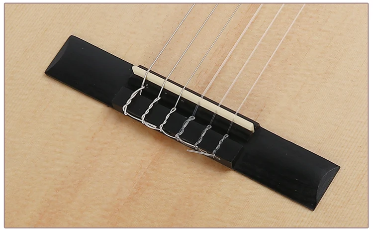 39 inch Affordable Beautiful Sound advanced Playing Wood Musical Instruments Classical Guitar With Nylon String