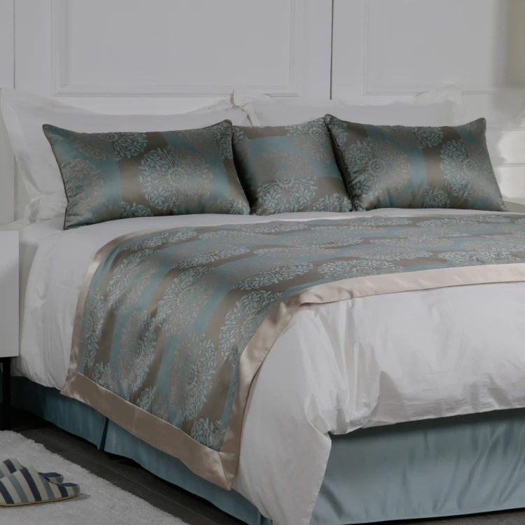 Luxury Customized Egyptian Cotton Fitted Bed Sheet Set 400TC High Quality Hotel Bedding Linen