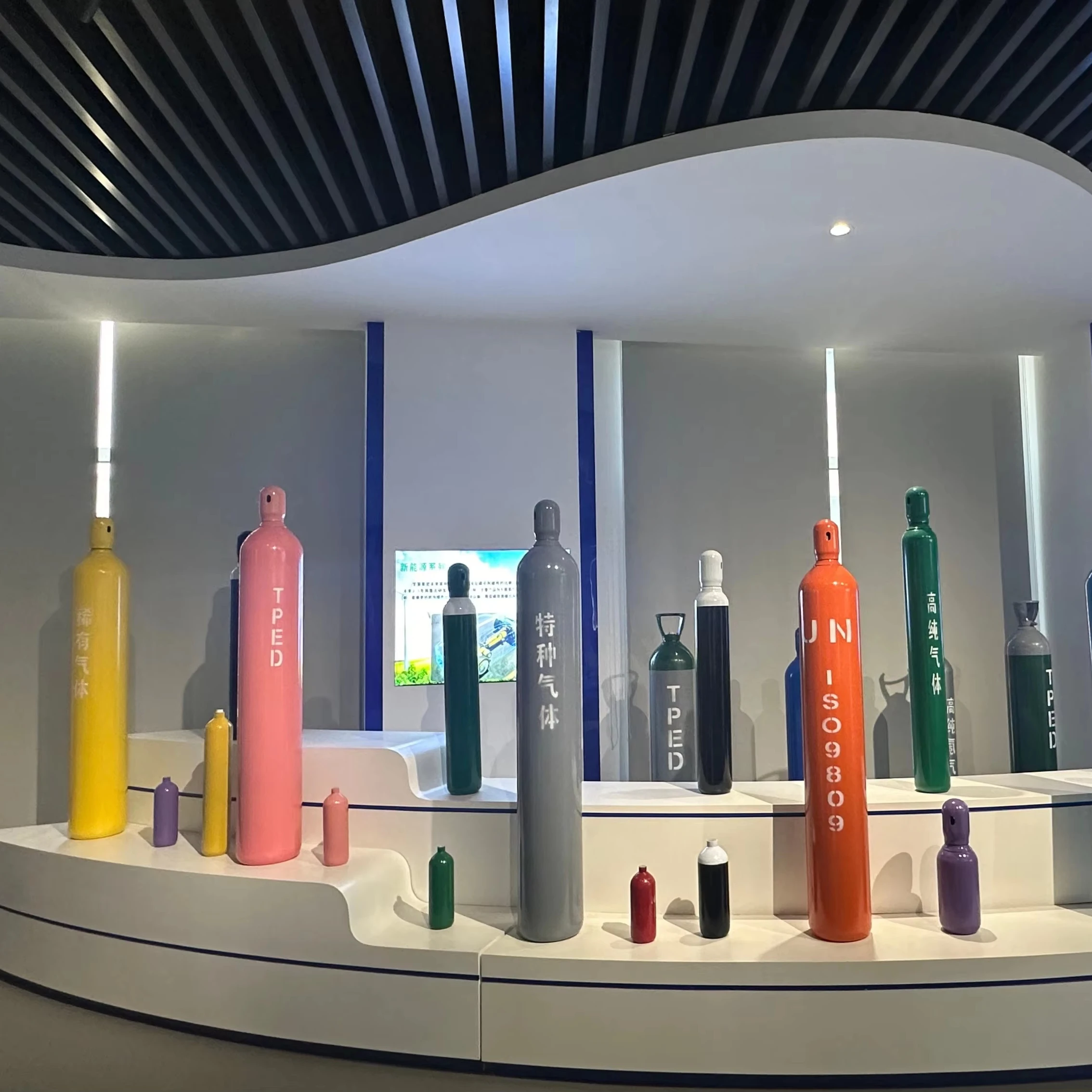 Pressure Vessel   ISO/DOT-3al Aluminum Gas Cylinders Store High Purity Gas, Calibration Gas, Electronic Grade Gas