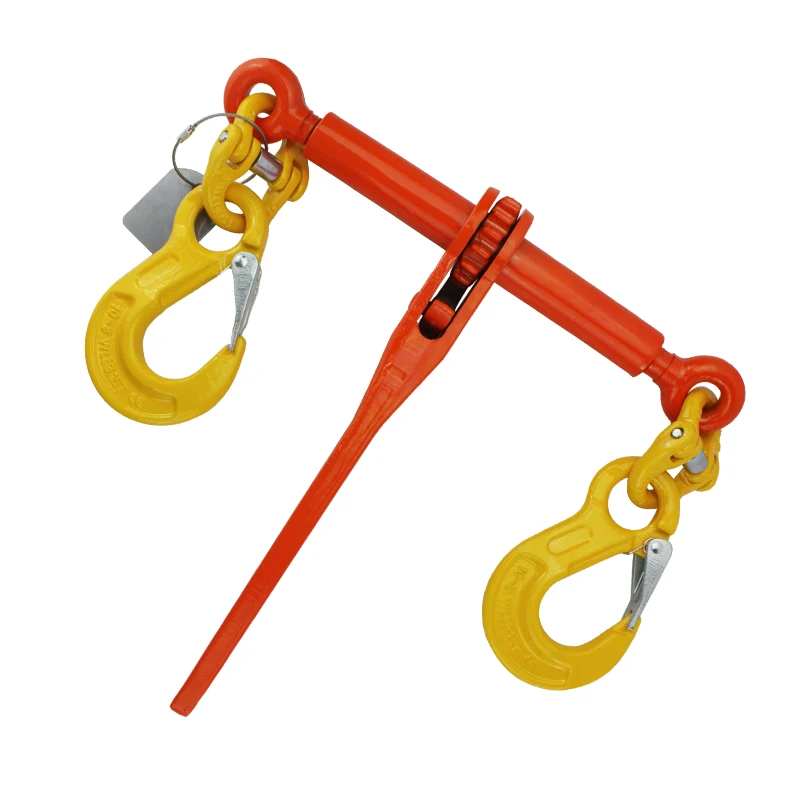 5/16-3/8 ratchet load binder with G80 connecting link with eye sling hook
