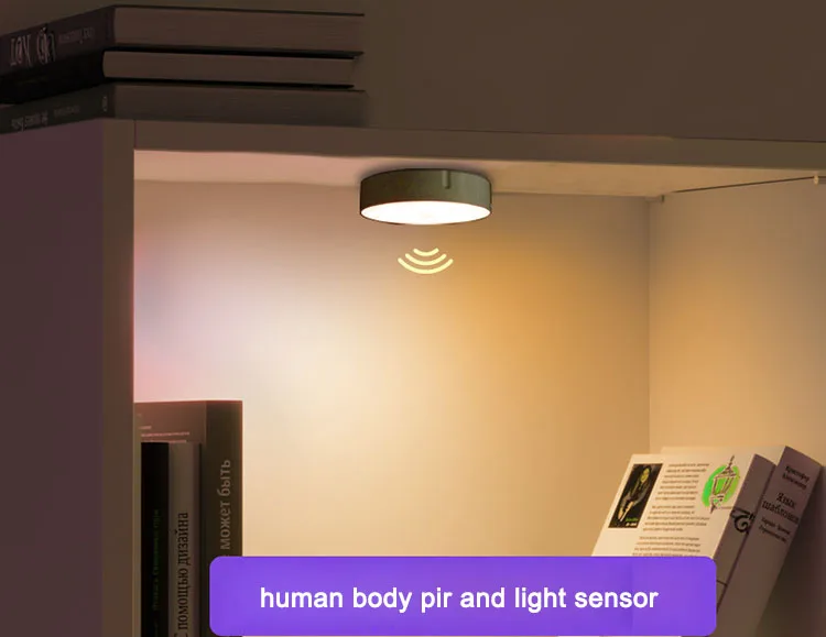 human body interaction activated pir motion sensor smart led kids bedroom wall night lights for home indoor modern electric lamp