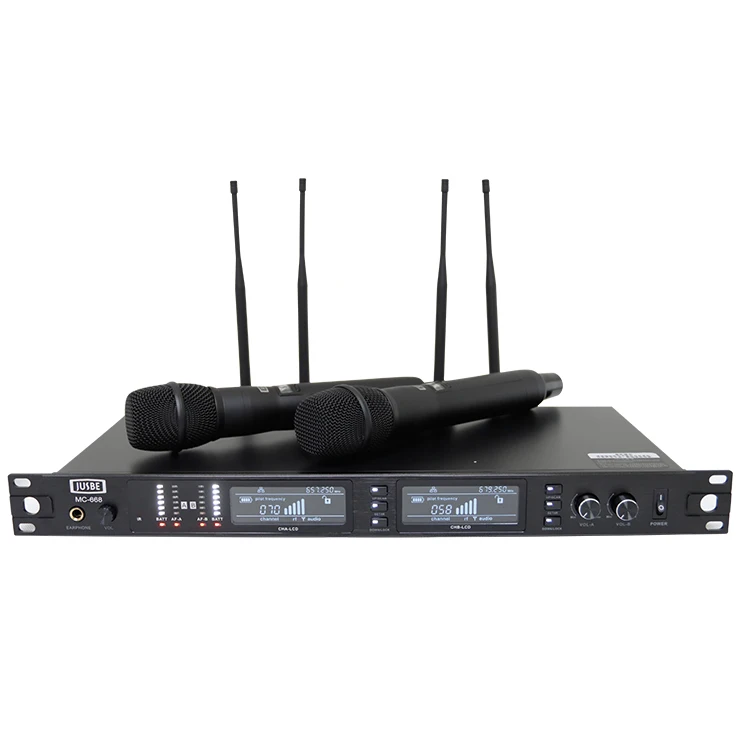 MC-668 UHF True Diversity uhf wireless dynamic microphone