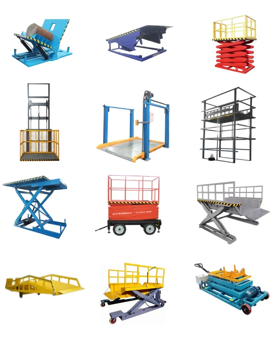 Custom Electric Hydraulic Industrial Elevator Cargo Elevator 1 Ton Capacity