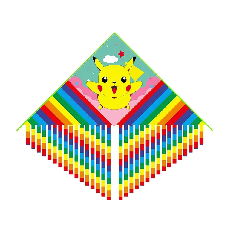 Chinese easy flying custom logo outdoor toys cartoon animal delta kite for kids