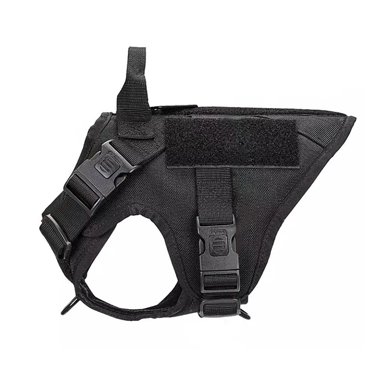 Comfort and durability breathable adjustable k9 dog harness tactical dog training harness vest set