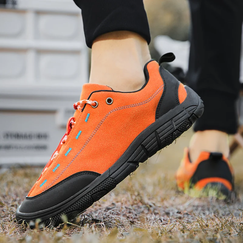 New Fashion Customize logo walking casual sneakers men women Trekking Hiking shoes