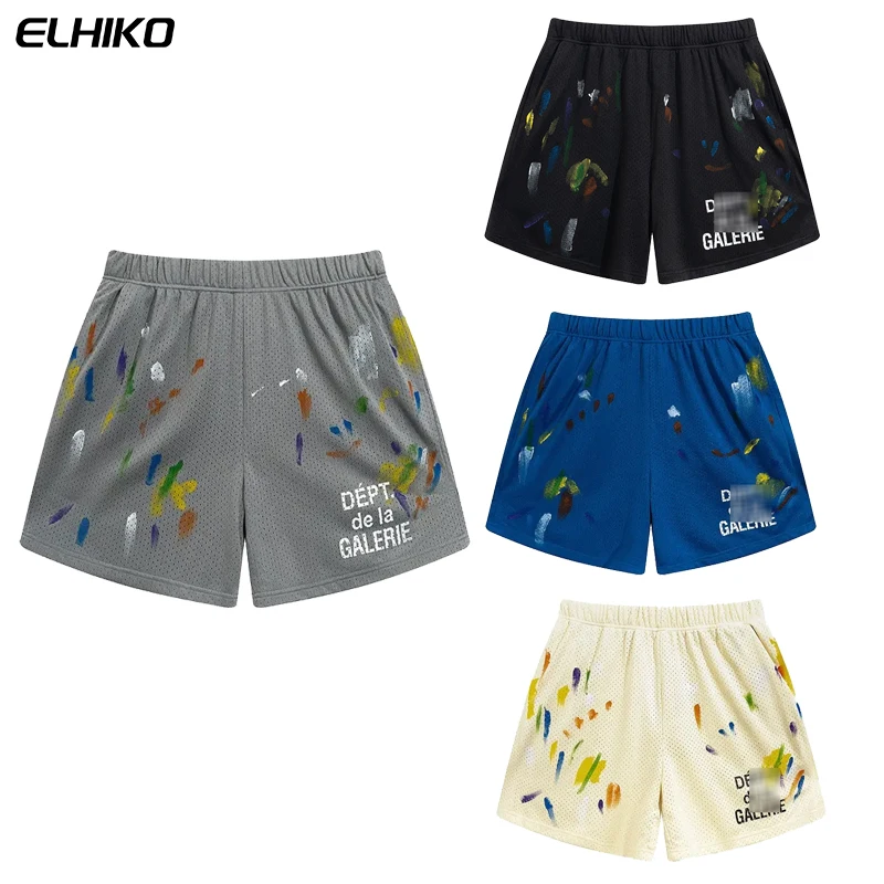 Мужские сетчатые шорты с логотипом 100%