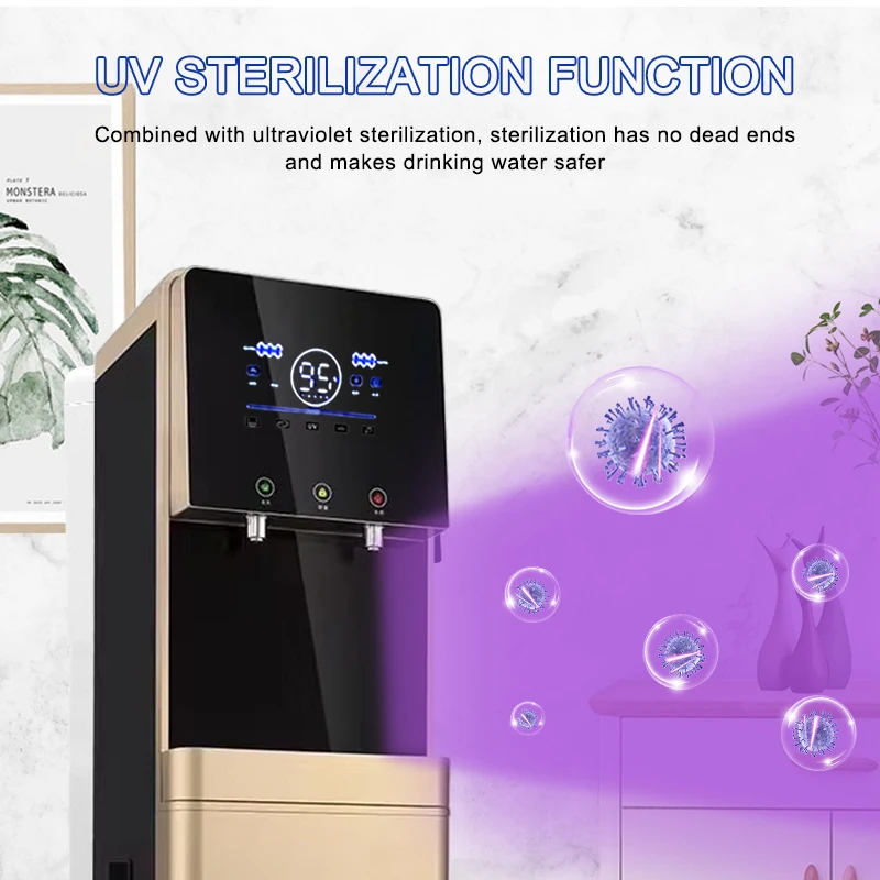 CAMAZ Original Factory Commercial RO 3000ppb Hydrogen Rich Water Dispenser Smart Water Filters Purifier Device