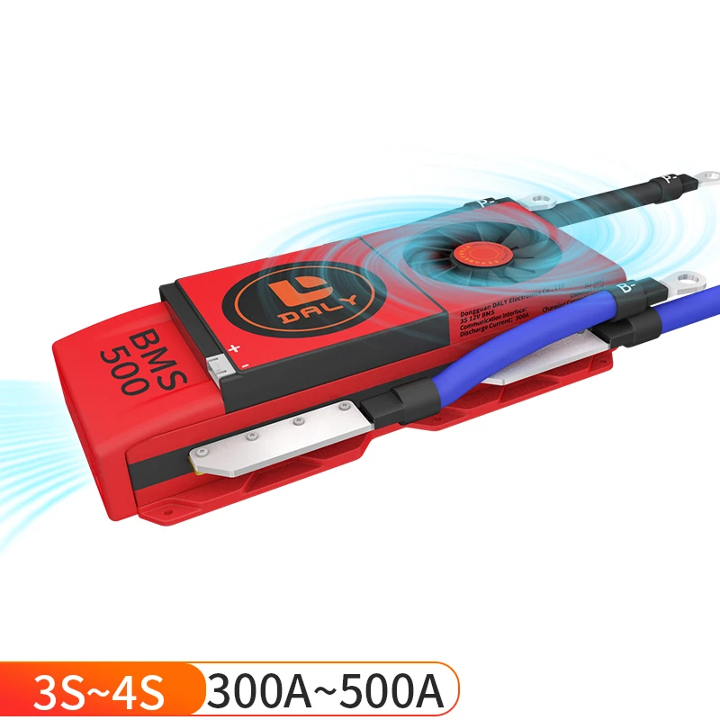 Дейли 400ah литиевая батарея 12v bms 300a 400a 500a литий-ионная аккумуляторная 3s 4S с