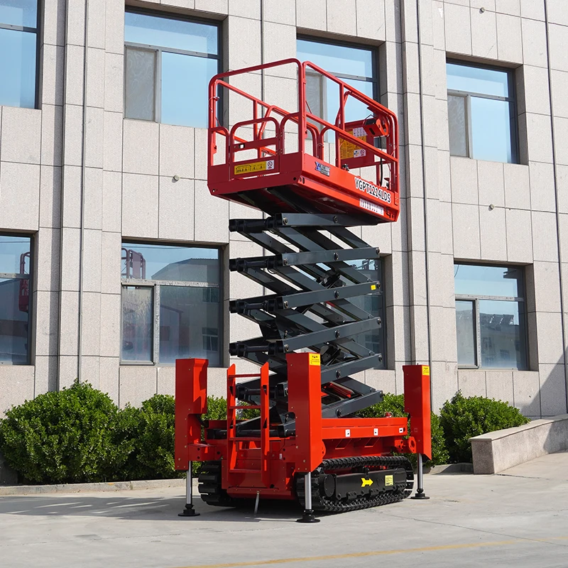 China Lift Platform Suppliers Hydraulic Fixed Scissor Lift Platform YG Factory