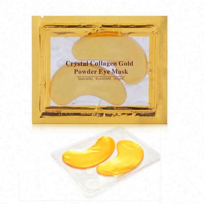 Moisturizing Firming 24k Chinese Herbal disposable women gold mask patch Under Patches for Puffy Eyes eye treatment masks