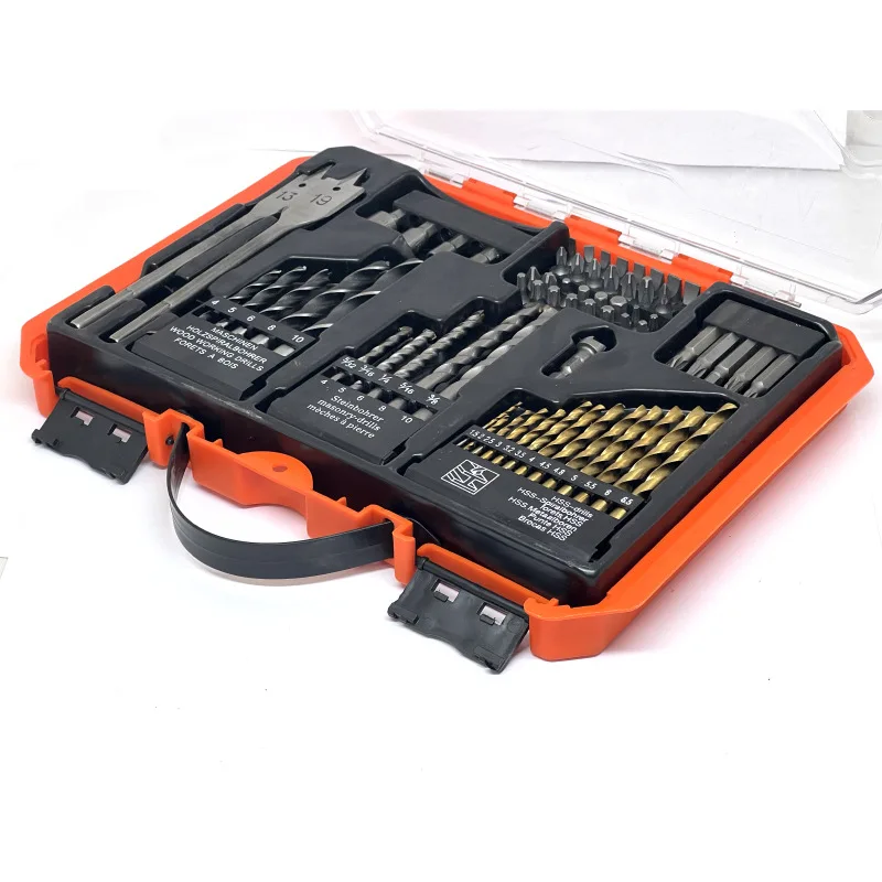 68 PCS Drills Bits Set HSS Twist Drill Bit Set  4241  Drill bit