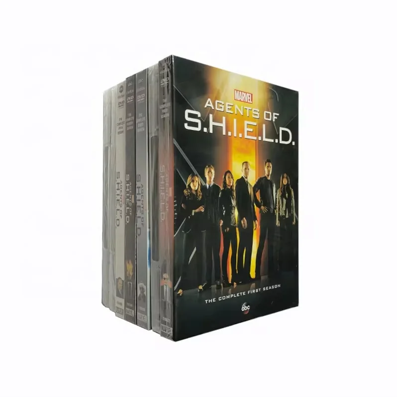 Полная серия DVD-коробочных наборов фильмов телешоу фильмы ebay Заводские поставки выпускают агентов S.H.I.E.L.D. щит Сезон 1-7 32DVD
