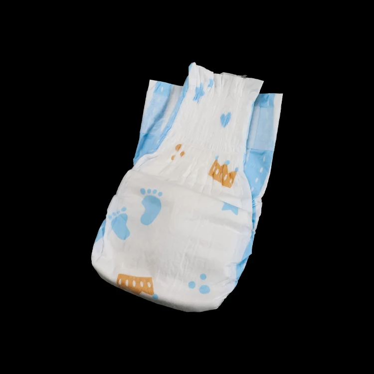 Premium Quality Big Elastic Waistband Comfortable New Born Disposable Diapers For Baby