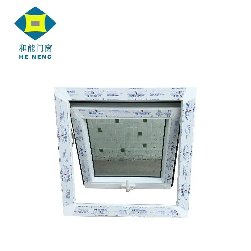 Top quality low price European Style Double Glazed UPVC Top Hung Kitchen Window