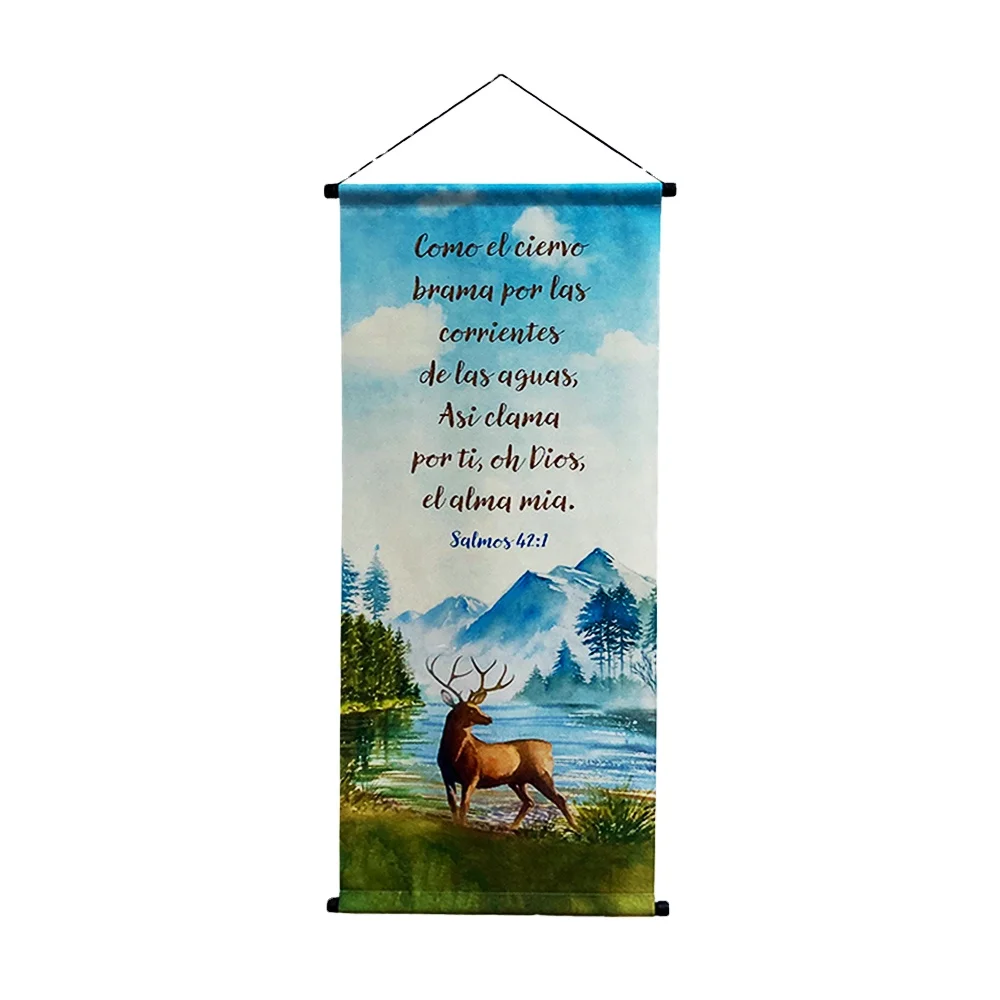 Scrolls All Kinds of Posters Animation Hanging Axis Advertising Star
