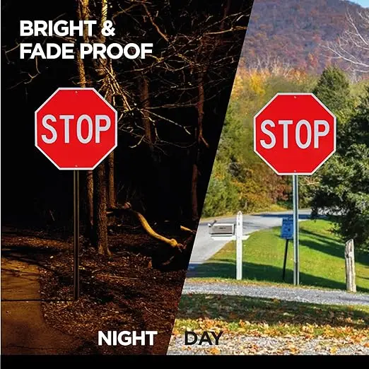 2024 New  Product Hot Selling High strength prism aluminum - UV and weather resistant - Honeycomb reflective stop sign
