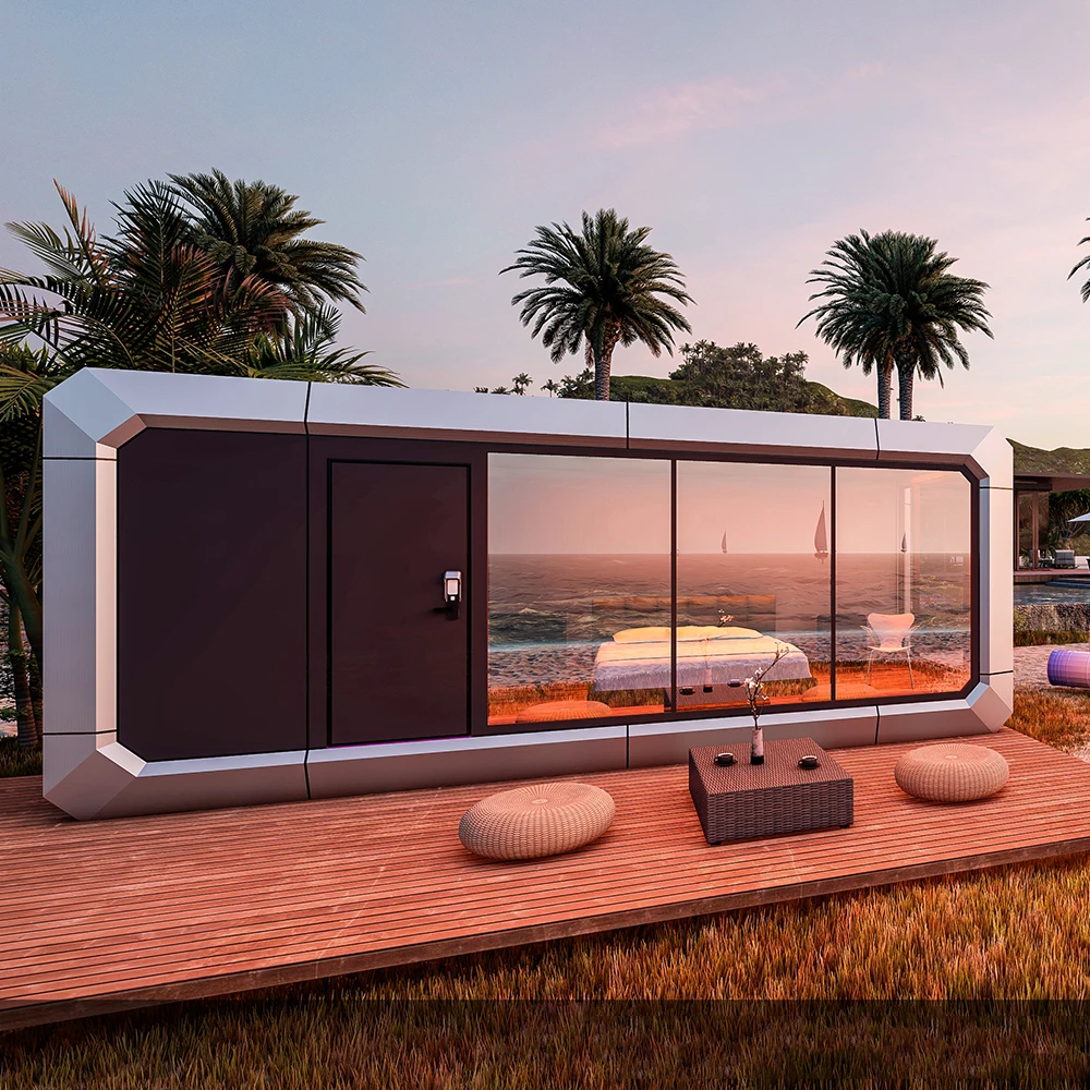 China New Arrival Outdoor Warm Space Capsule Mobile Integrated House Space Capsule House Luxury Mobile House