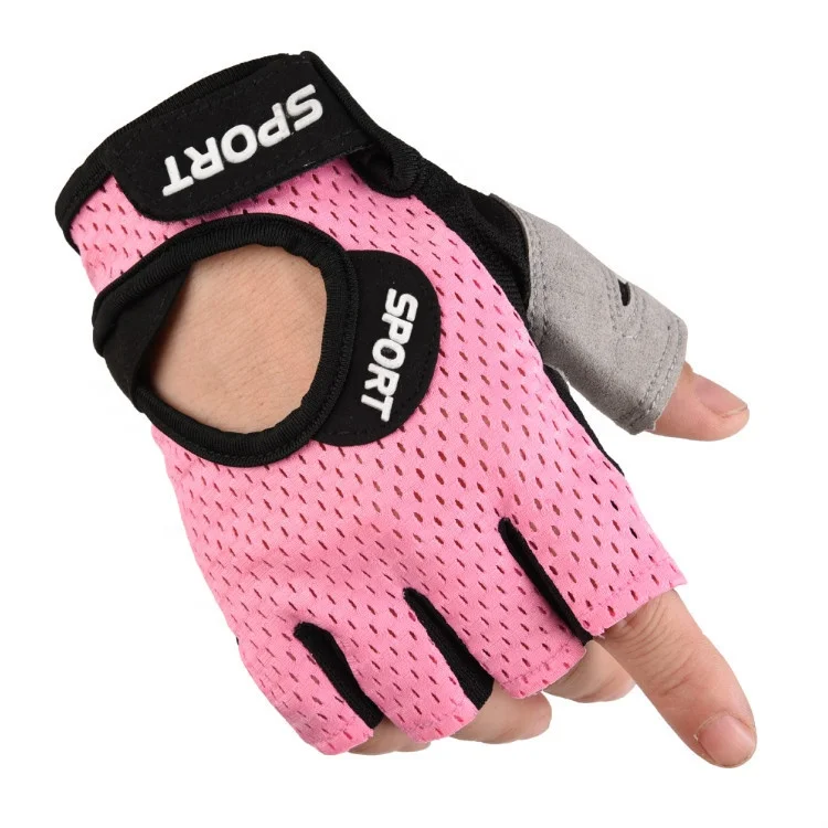 Легкий дышащий Сделано в Китае тренировки кожа тренажерный зал перчатки для унисекс