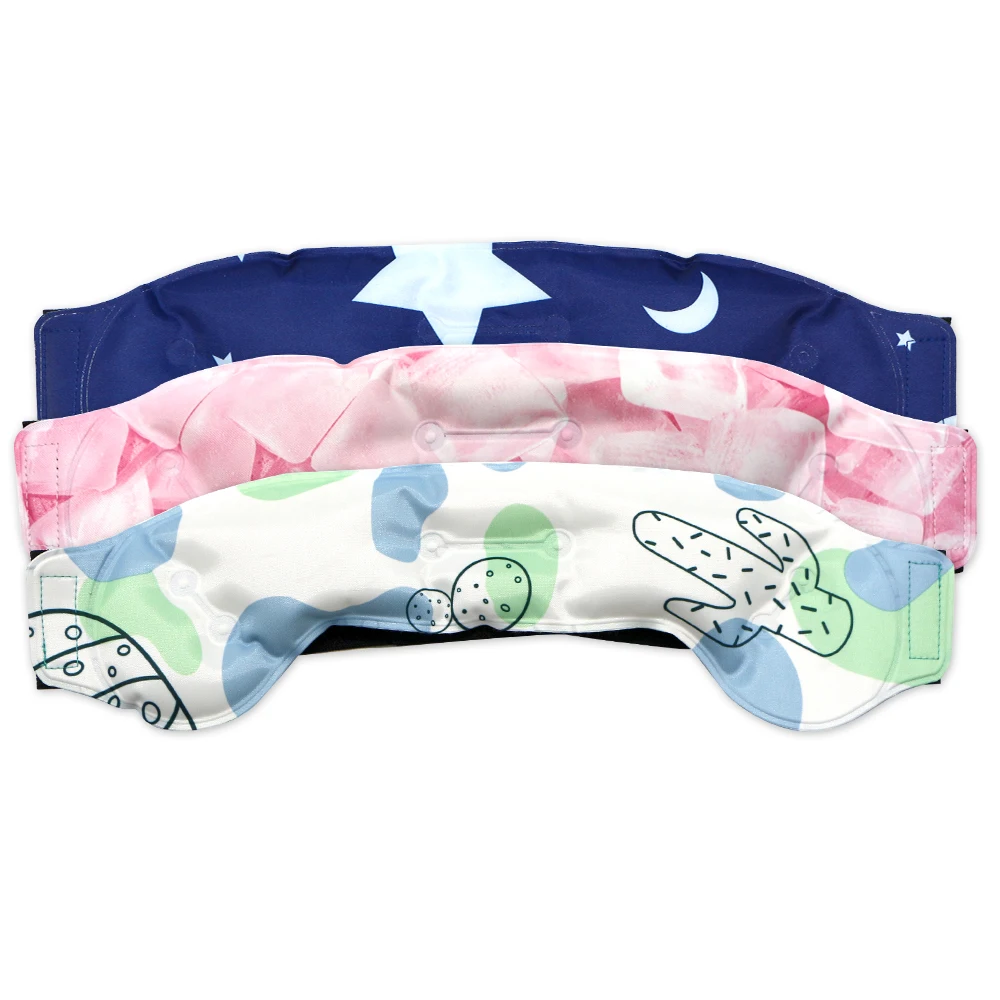 Children Adult Reusable Fever Patch Headache Cooling Pad Migraine Ice Cold Gel Pack