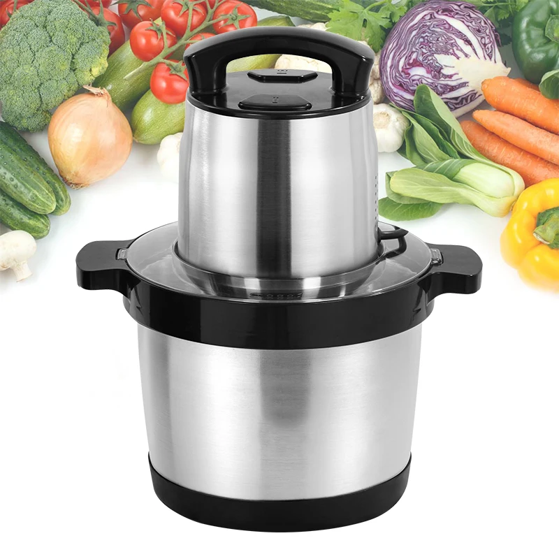 wholesale commerical big meat grinder electric meat grinder mincer yam pounder machine 6l fufu pounding blender meat