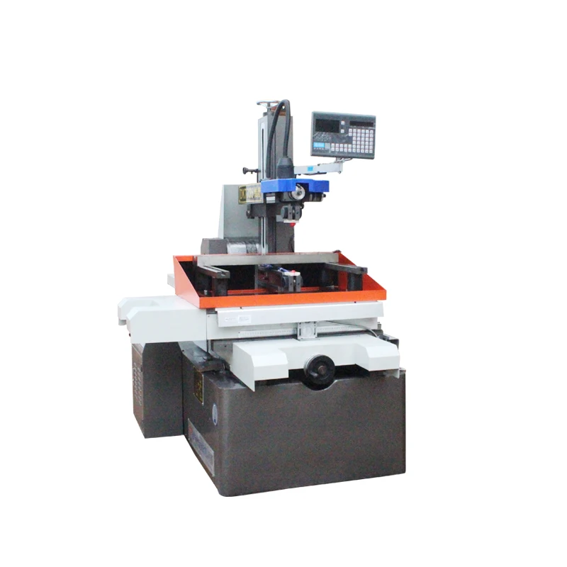 DK7735 cnc wire cut edm machine with Rongben DRO and Z axis motor