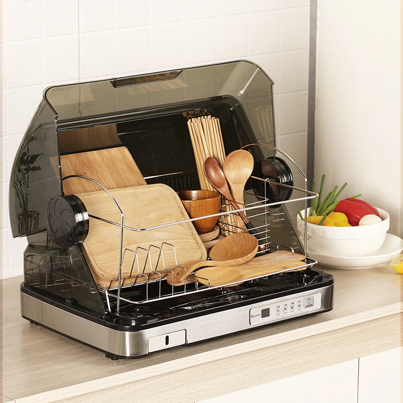 Portable Home Dish Sterilizer Kitchen Elwctric Dish Dryer With UV Ultraviolet Light